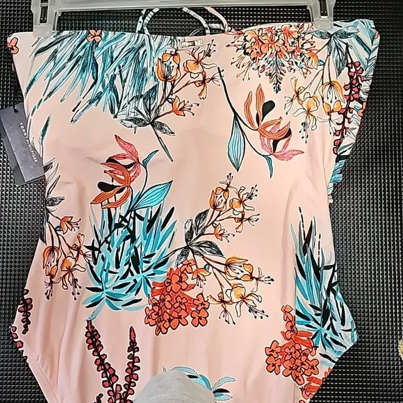 Tommy Hilfiger One-piece Floral Swimsuit - Picture 12 of 16